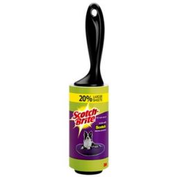 3M Scotch Brite Pet Hair Roller with 56 Sheets