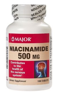 Niacinamide 500mg 100 Tablets