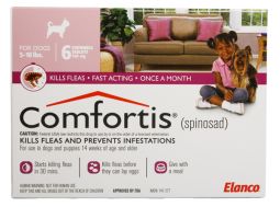 Comfortis 140mg for Cats 4.1-6 lbs and Dogs 5-10 lbs 6 PK