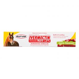 Durvet Ivermectin 1.87% Paste 6.08 gm (Apple Flavor)