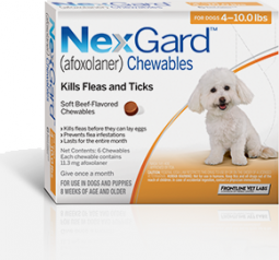 NexGard 4-10 lbs 3 Month