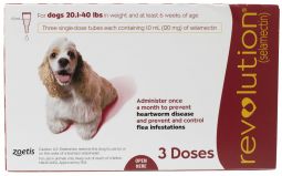 Revolution For Dogs 20.1 to 40 lbs (3 Month)