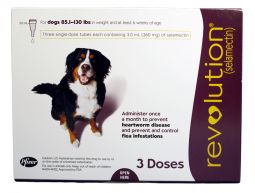 Revolution For Dogs 85.1 to 130 lbs (3 Month)