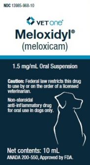 Meloxidyl 10mL 1.5mg/mL (VetOne Brand)